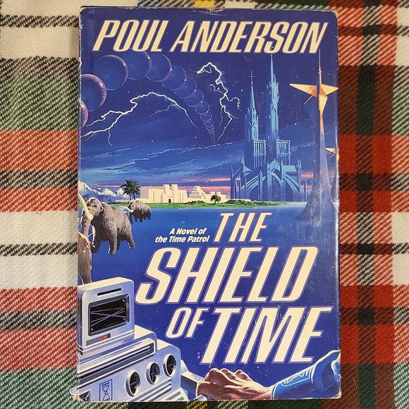 The Shield of Time by Poul Anderson, First Edition Hardcover, 1990, VGUC, sci-fi - Picture 1 of 9